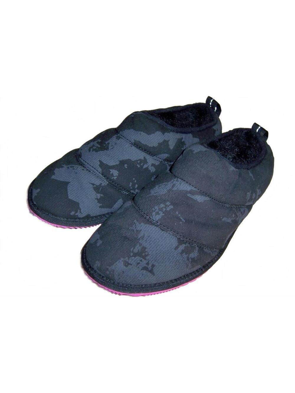 SOREL Womens Go-Bodega Run Puffer Slipper Camo/Pink Size 11